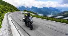 Viaggio in  moto in Francia Alpi