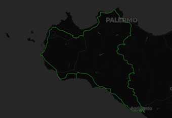 Mappa Sicilia in moto, un’avventura tra arte, natura e mare
